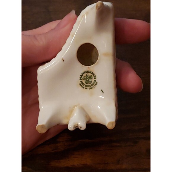 Hammersley Floral Violets Miniature Piano England Fine Bone China Doll House - Picture 5 of 11